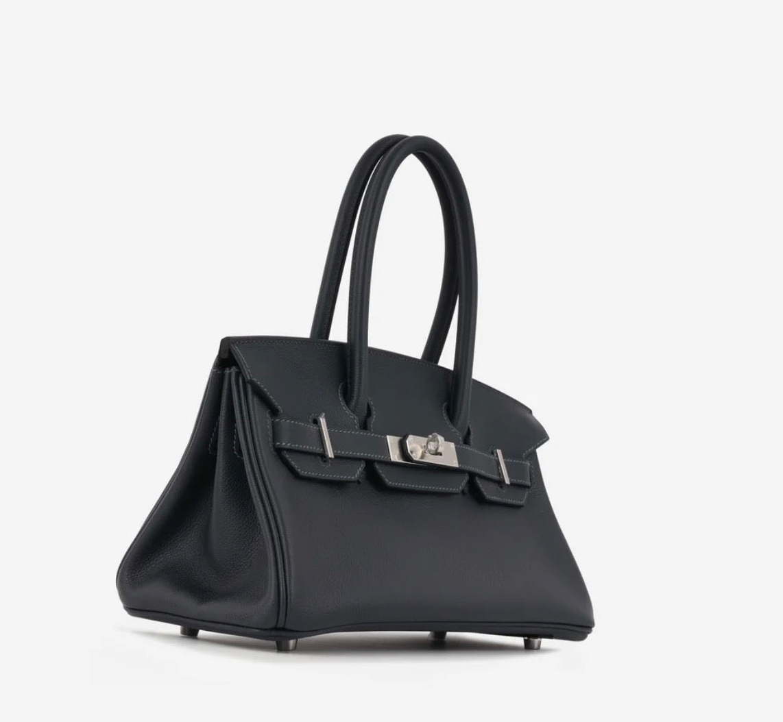 CAMILLE SHOULDER BAG - BLACK (SILVER)
