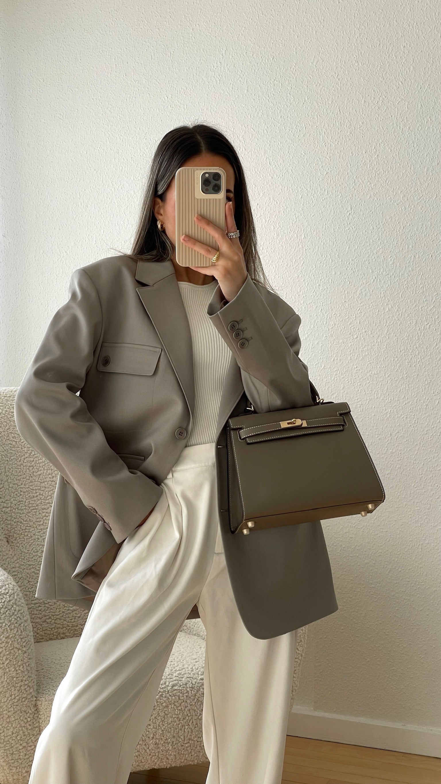 RIVÉA BAG - GREY