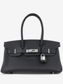 CAMILLE SHOULDER BAG - BLACK (SILVER)