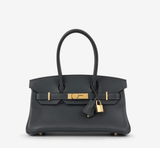 CAMILLE SHOULDER BAG - BLACK (GOLD) - Maira Atelier