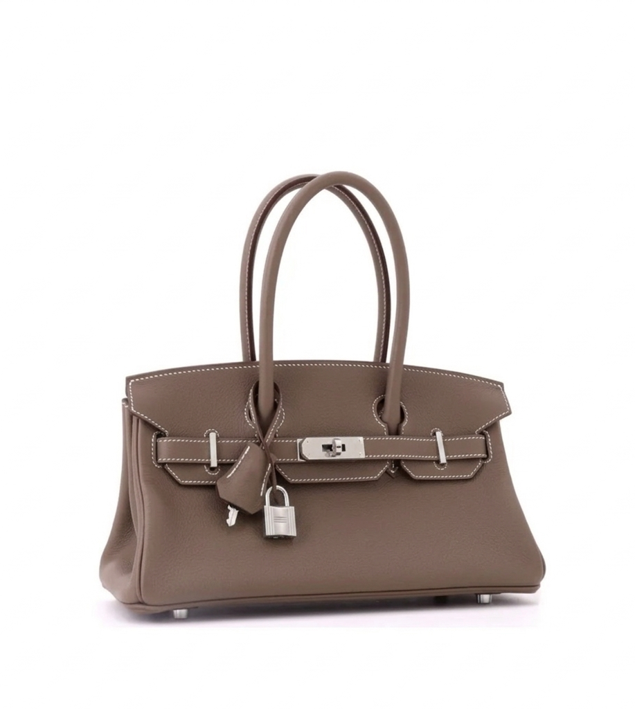 CAMILLE SHOULDER BAG - GREY (SILVER)