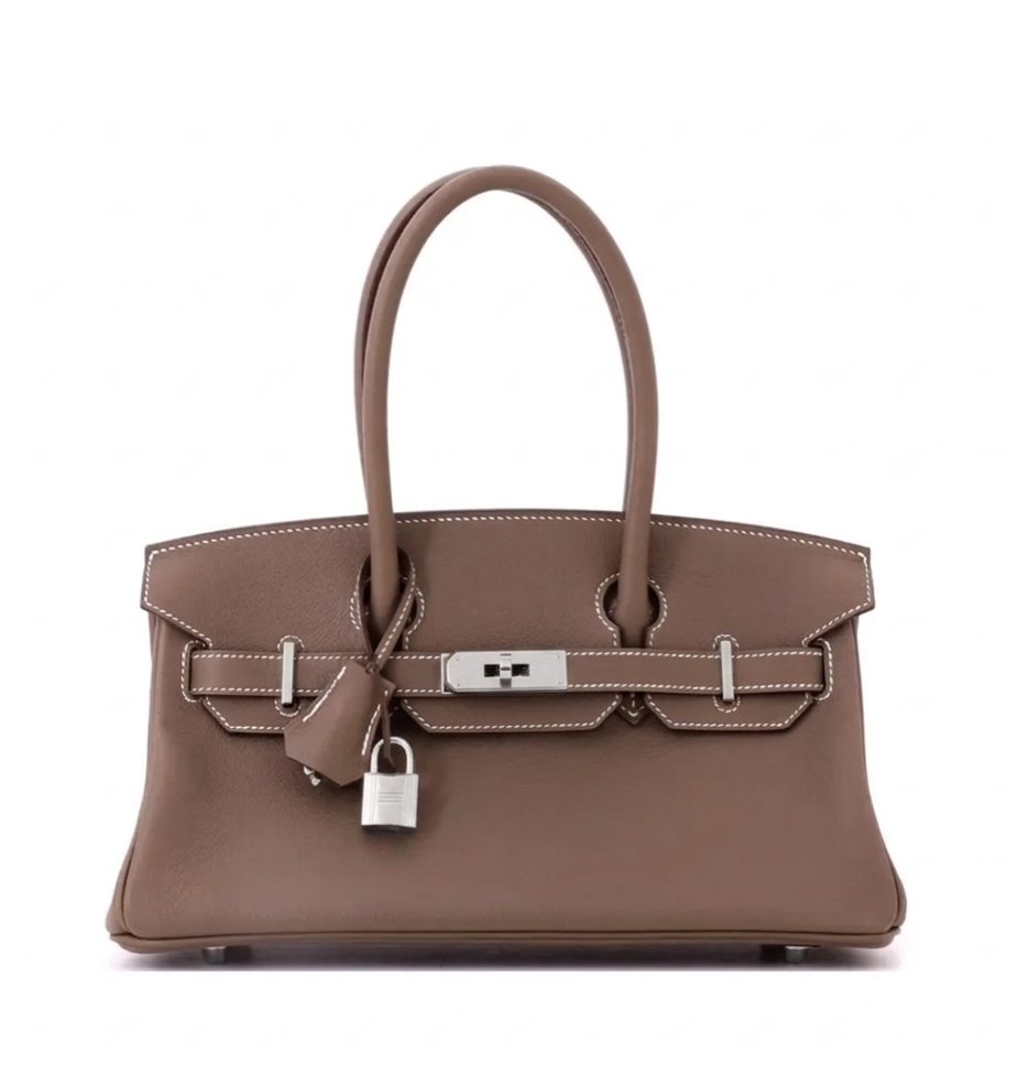 CAMILLE SHOULDER BAG - GREY (SILVER)