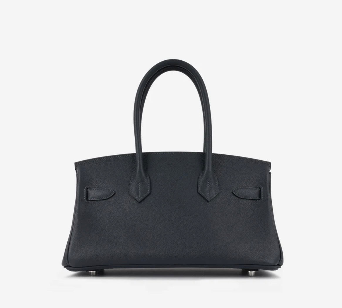 CAMILLE SHOULDER BAG - BLACK (SILVER)