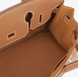 CAMILLE SHOULDER BAG - BROWN (GOLD) - Maira Atelier