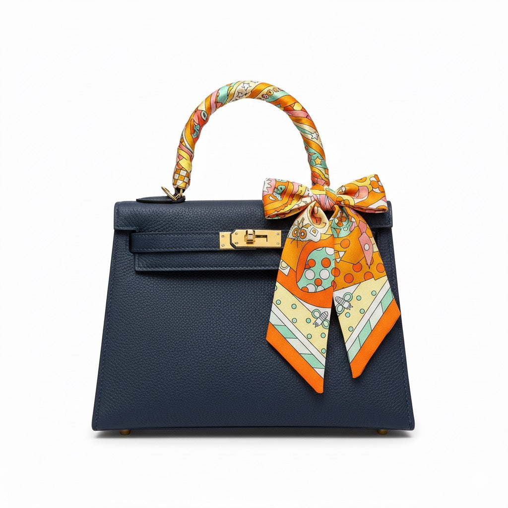 ÉCLAT TWILLY SCARF - ORANGE