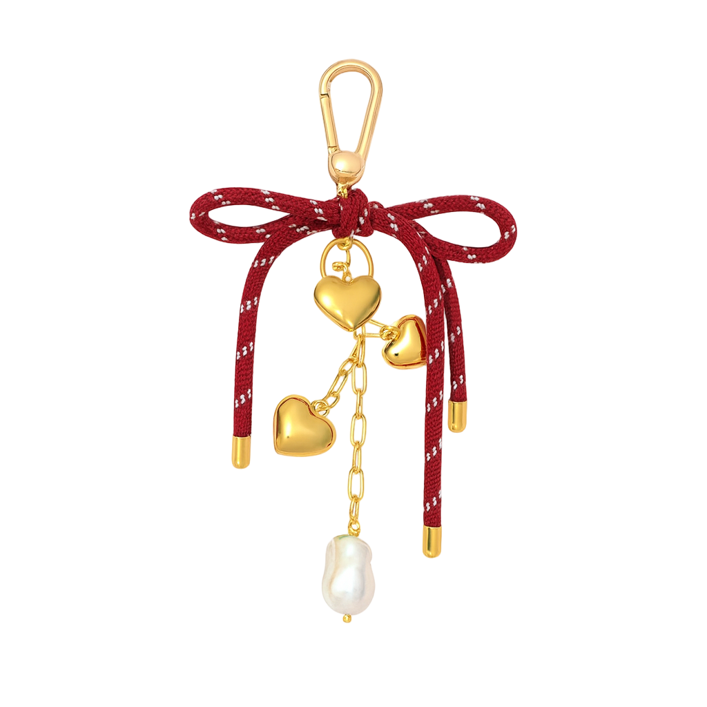 AMOUR BOW CHARM