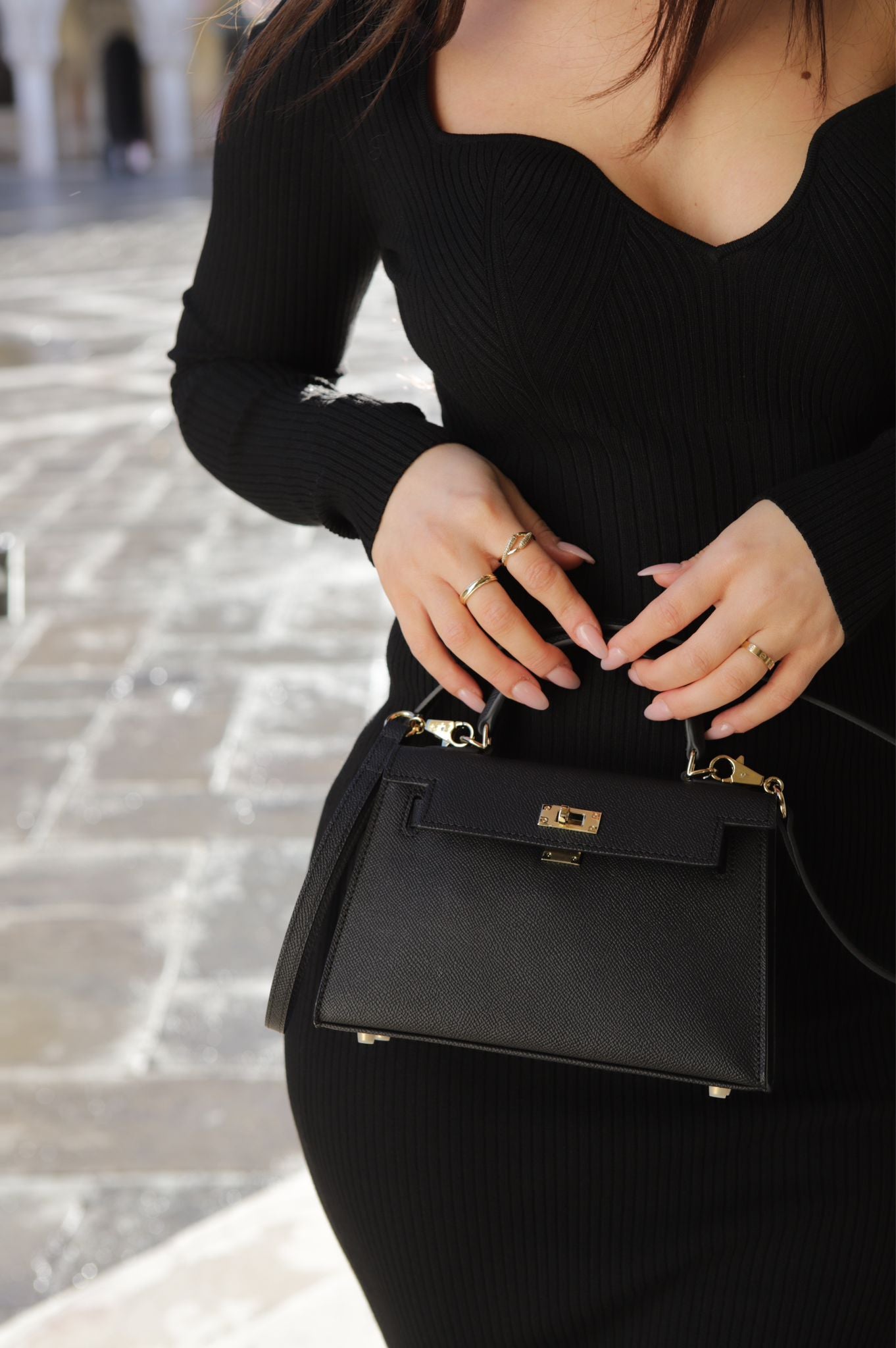 ALORA BAG - BLACK - Maira Atelier